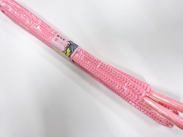 未使用品　正絹　手組帯締め